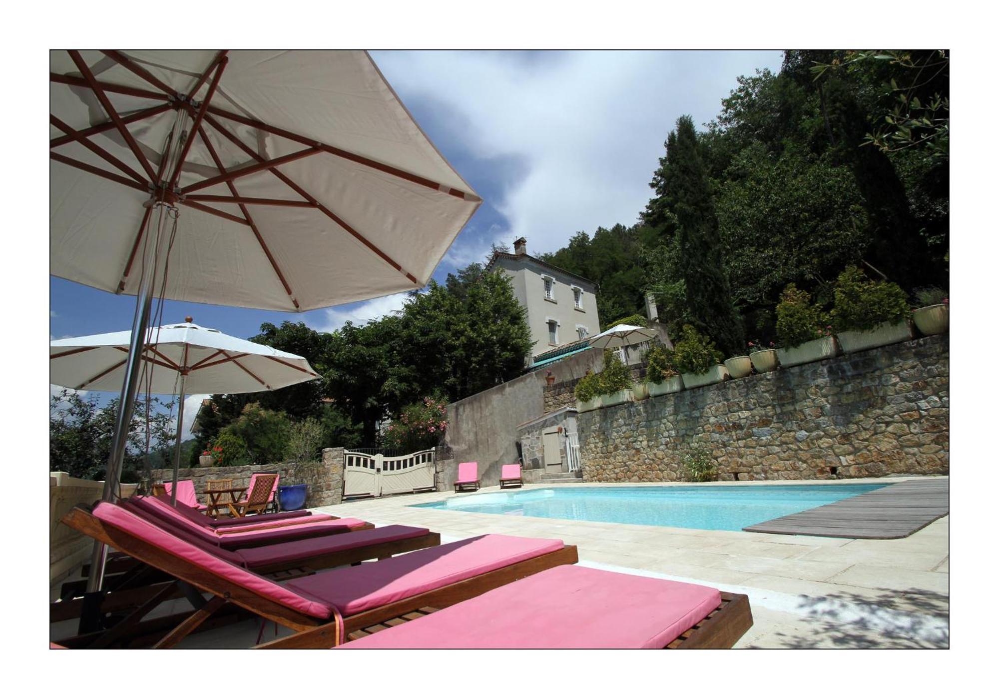 Villa Aimee Luxury Apartments With Heated Pool Vals-les-Bains Exterior foto