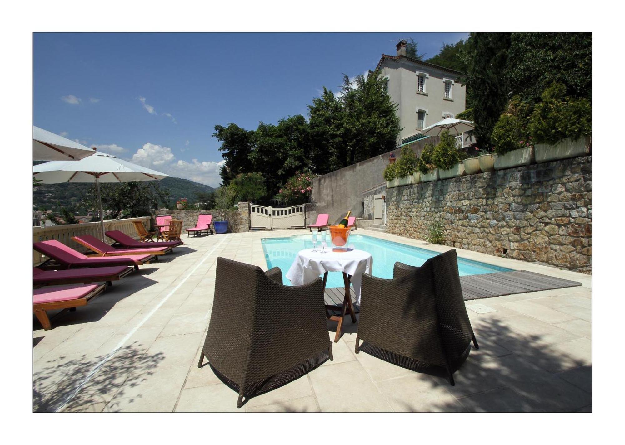 Villa Aimee Luxury Apartments With Heated Pool Vals-les-Bains Exterior foto